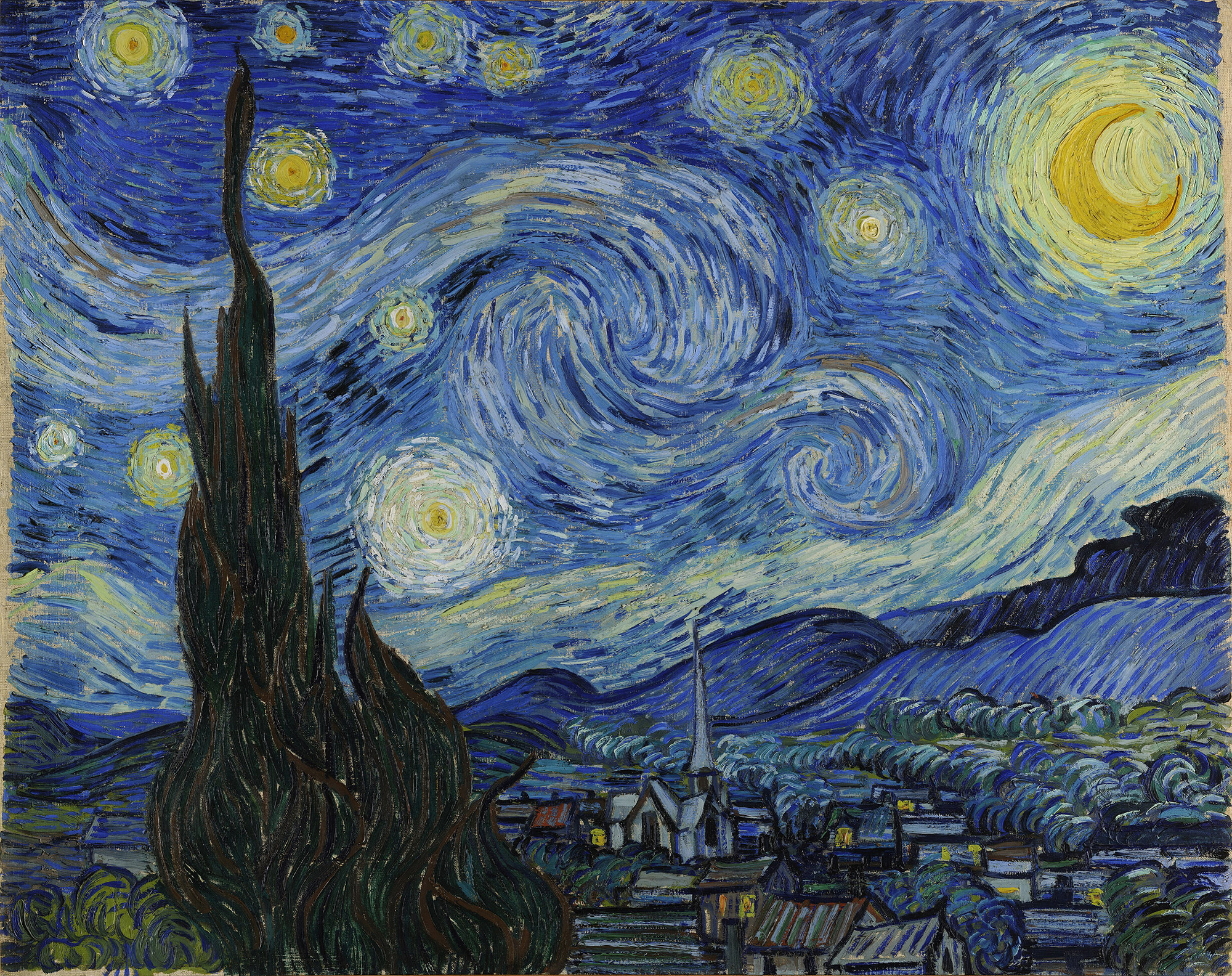 Vincent van Gogh's The Starry Night